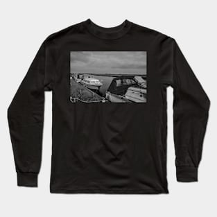 Boats on the River Yare, Norfolk Long Sleeve T-Shirt